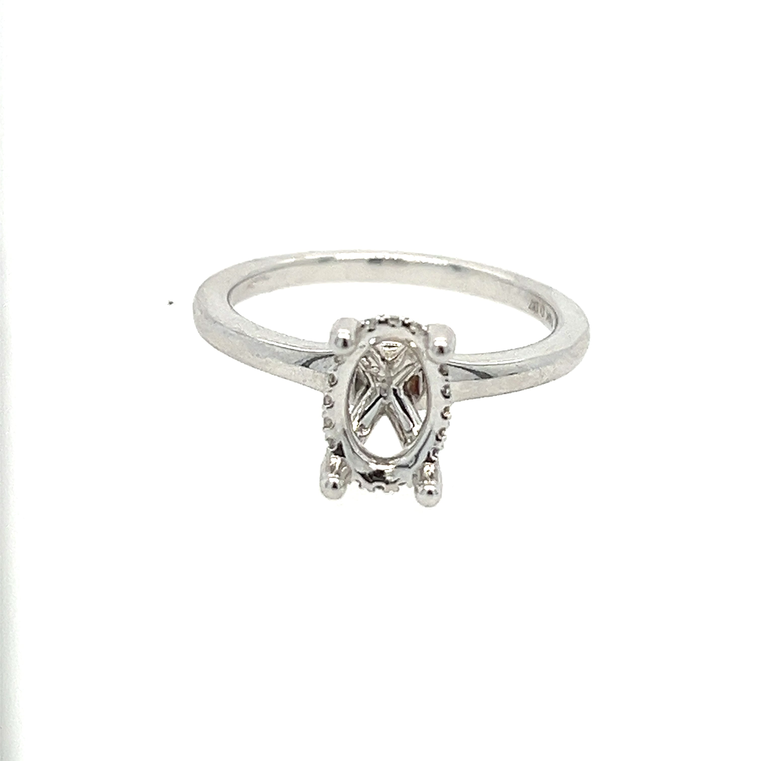 Diamond Semi-Mount Ring
