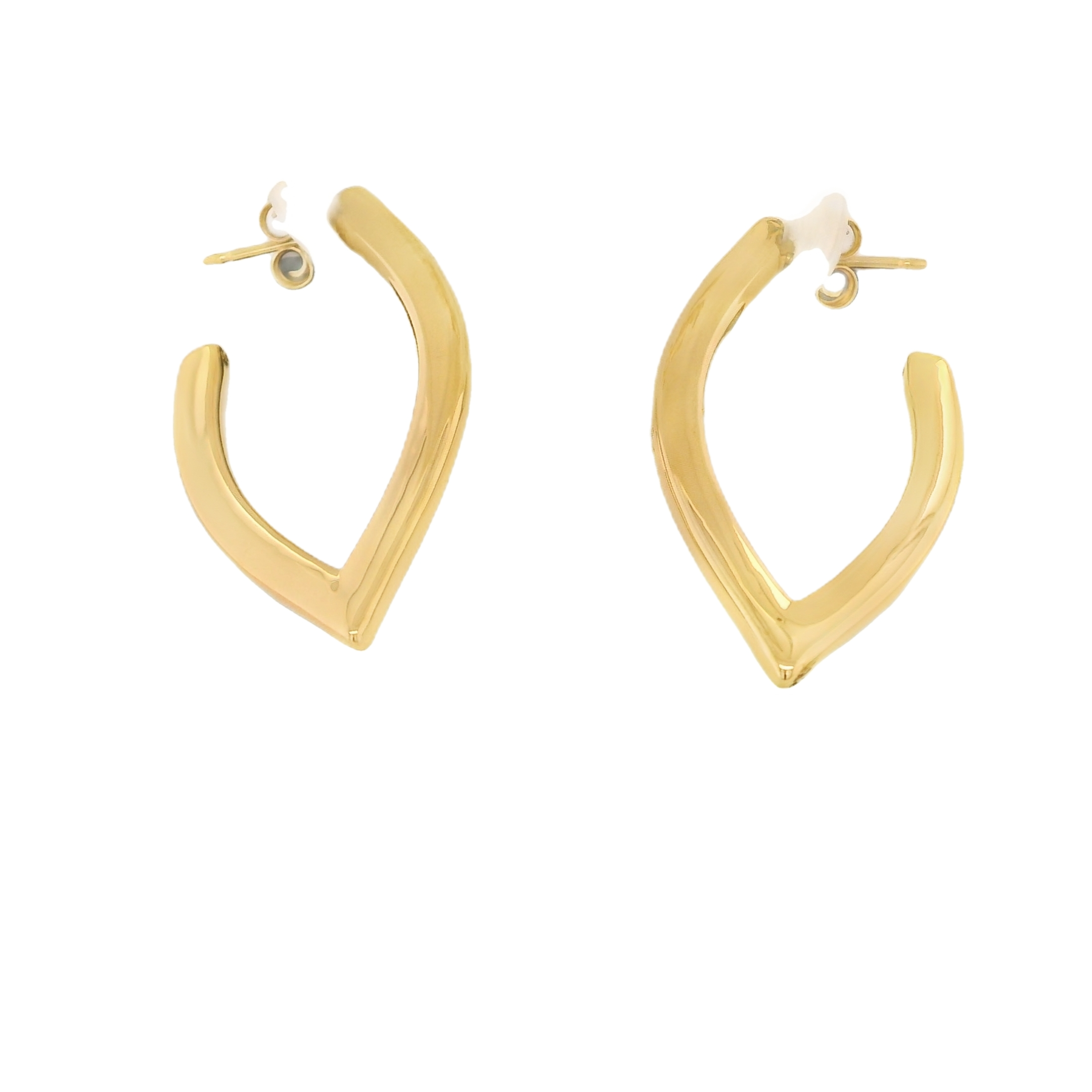 Precious Metal (No Stones) Earring