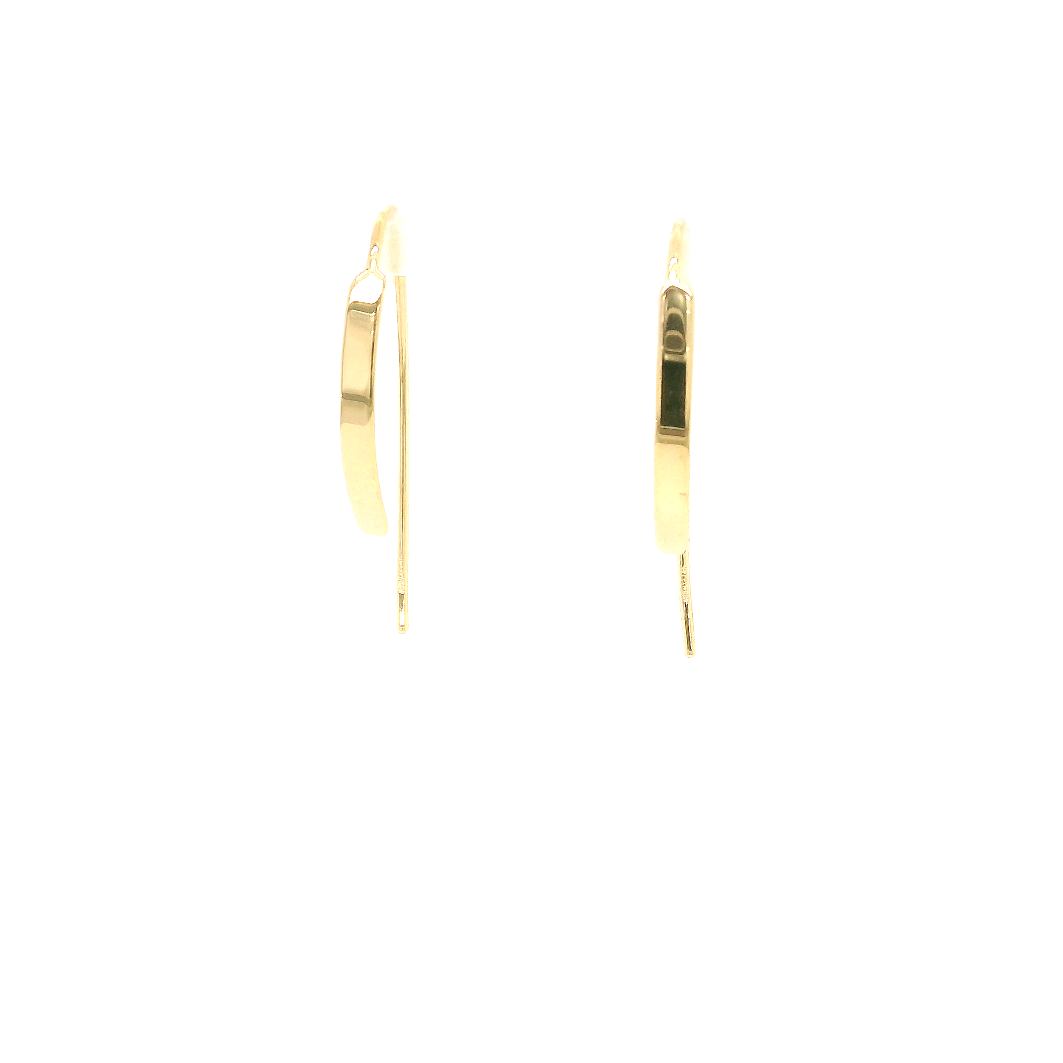 Precious Metal (No Stones) Earring