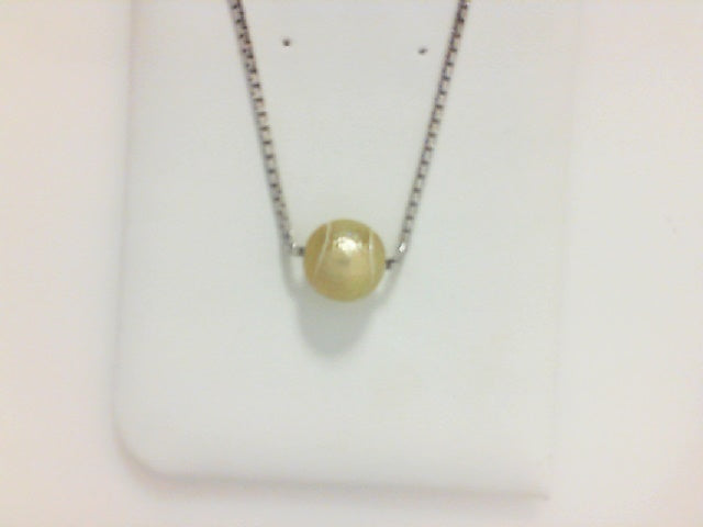 Sterling Silver pendant/necklace w/ pearl