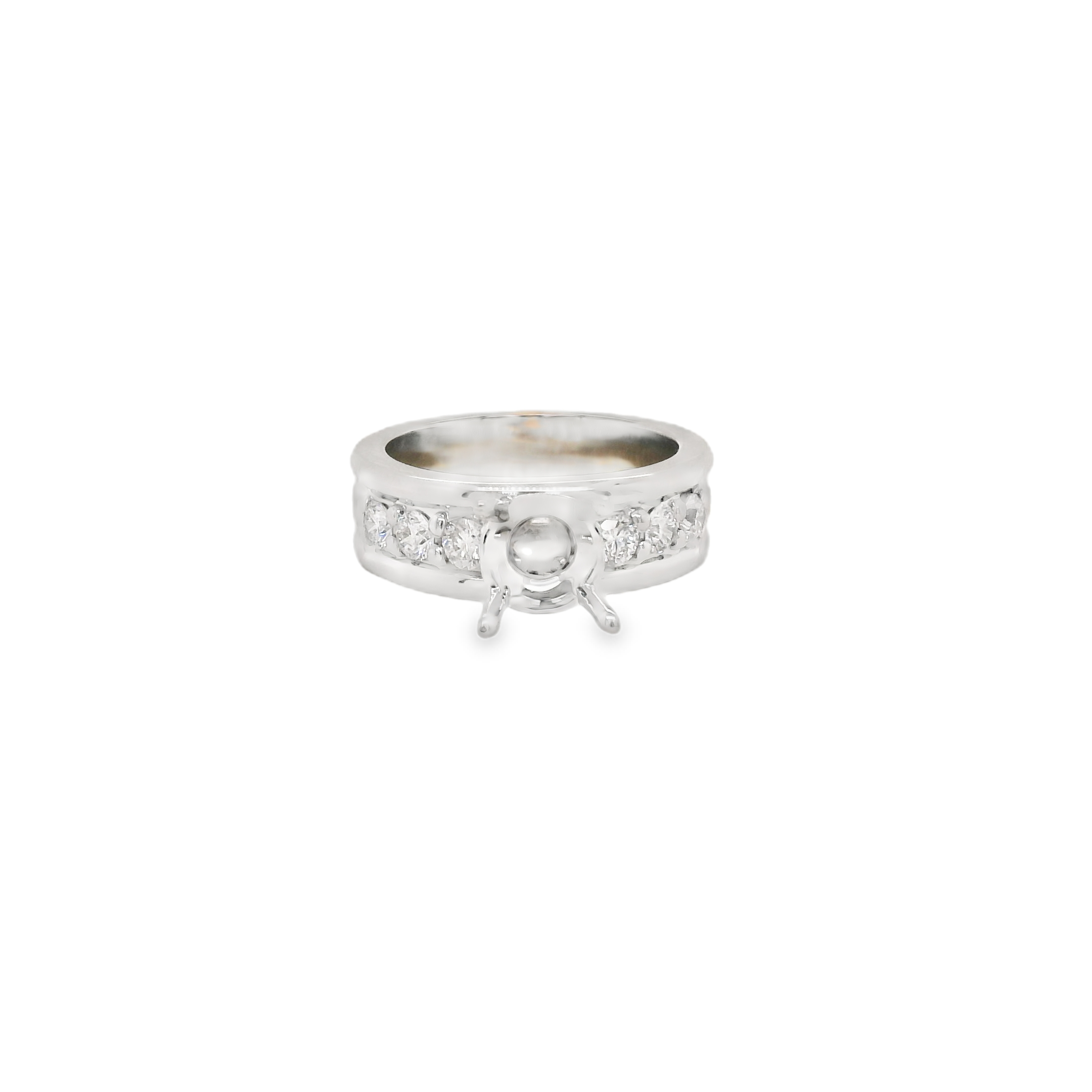 Diamond Semi-Mount Ring