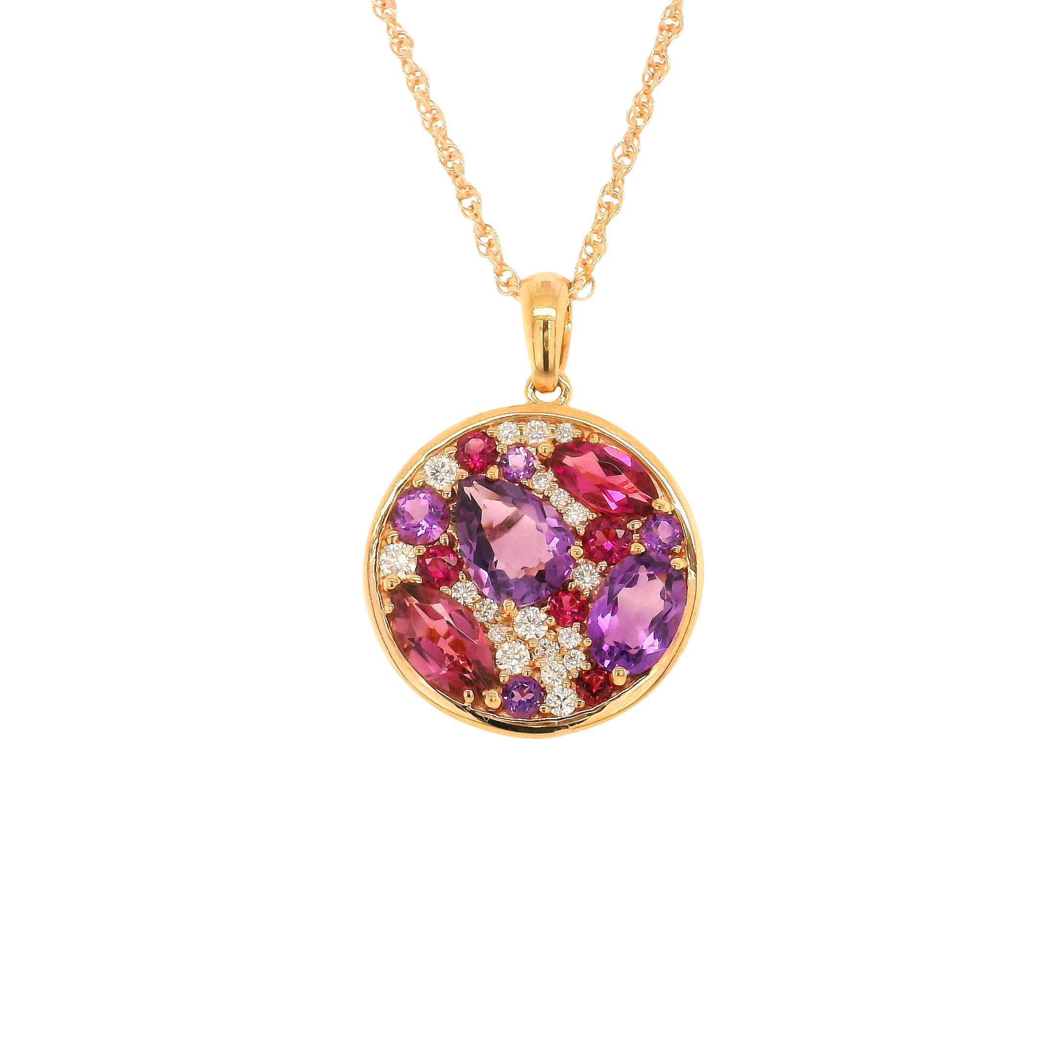 Colored Stone Pendant
