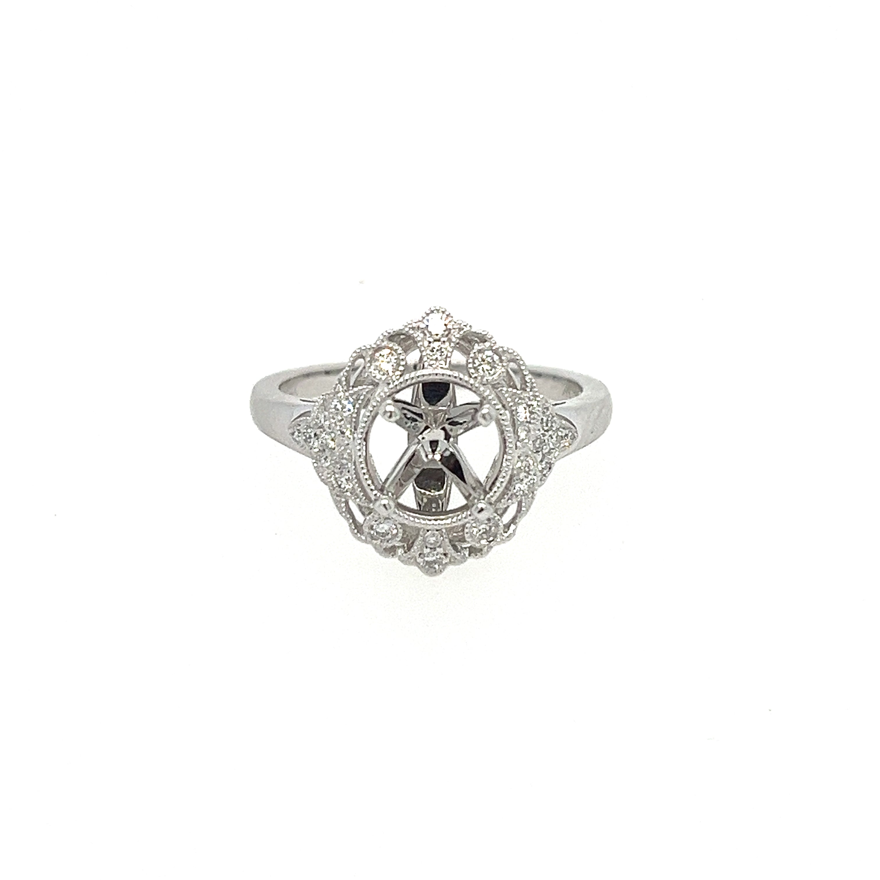Diamond Semi-Mount Ring
