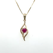 Colored Stone Pendant