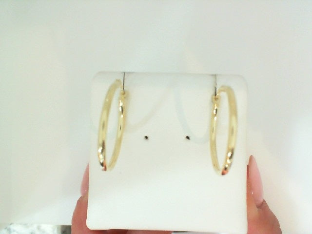 Precious Metal (No Stones) Earring