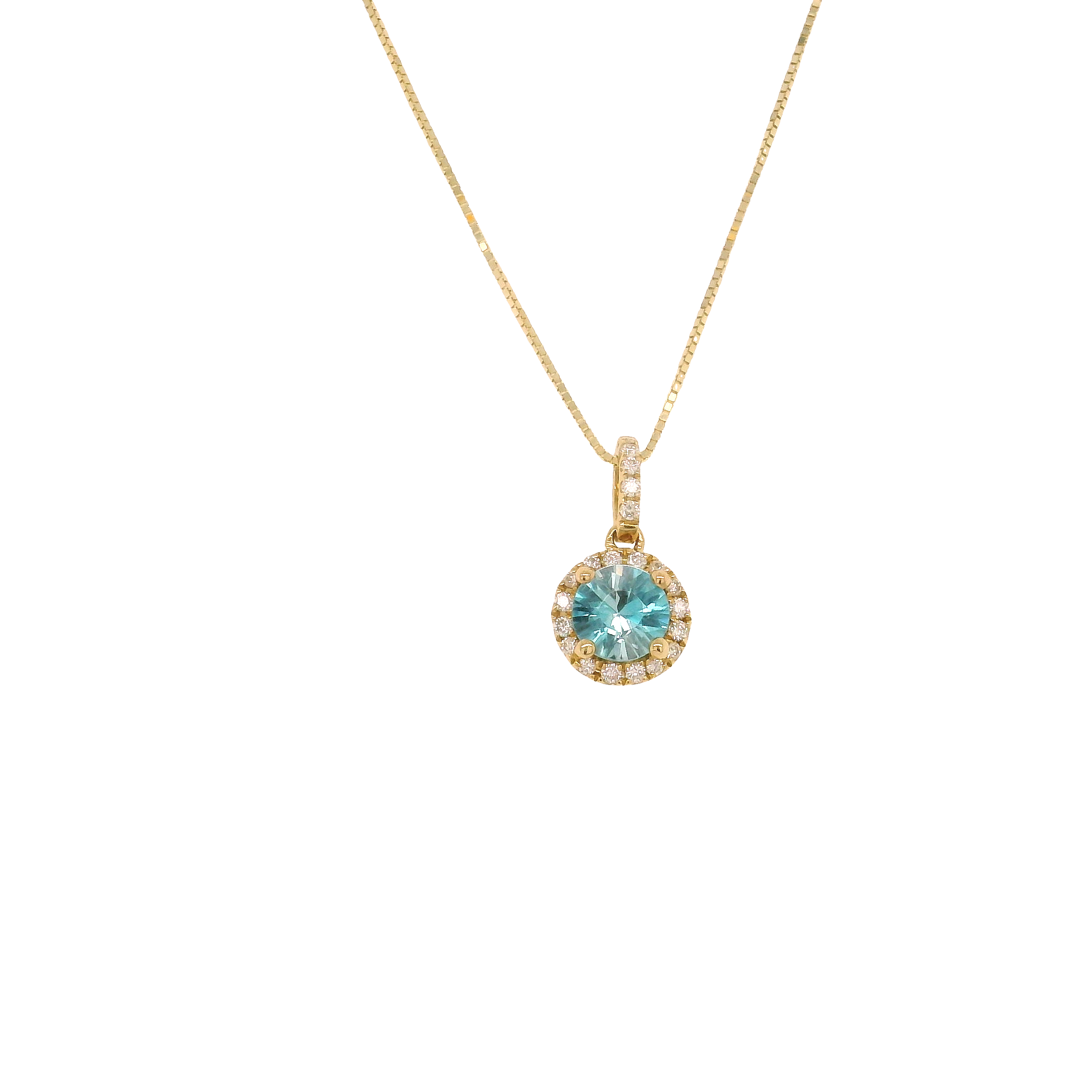Colored Stone Pendant