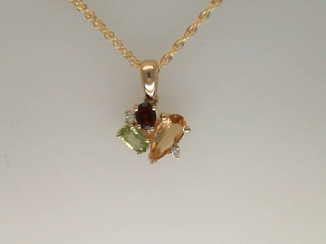 Colored Stone Pendant