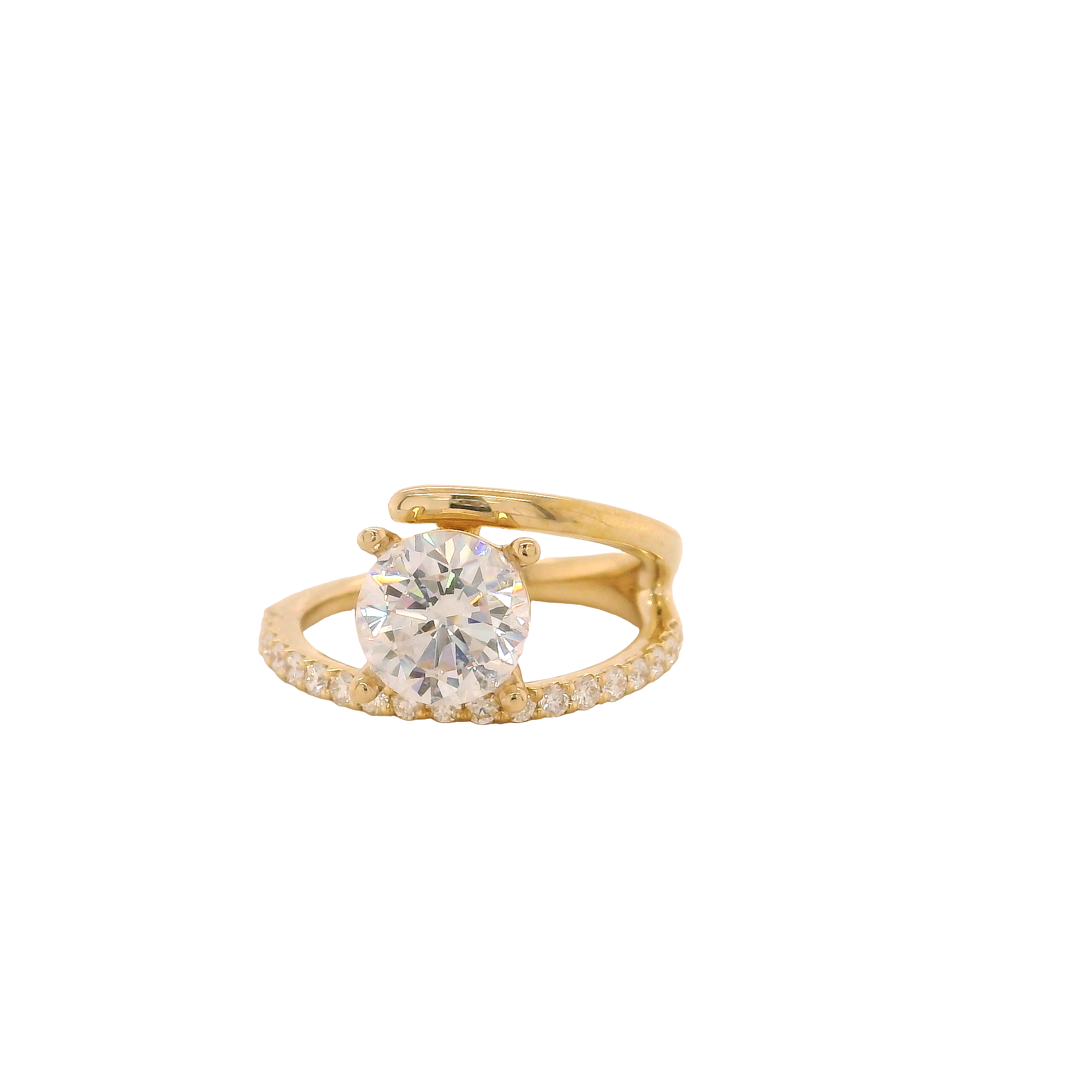 Diamond Semi-Mount Ring