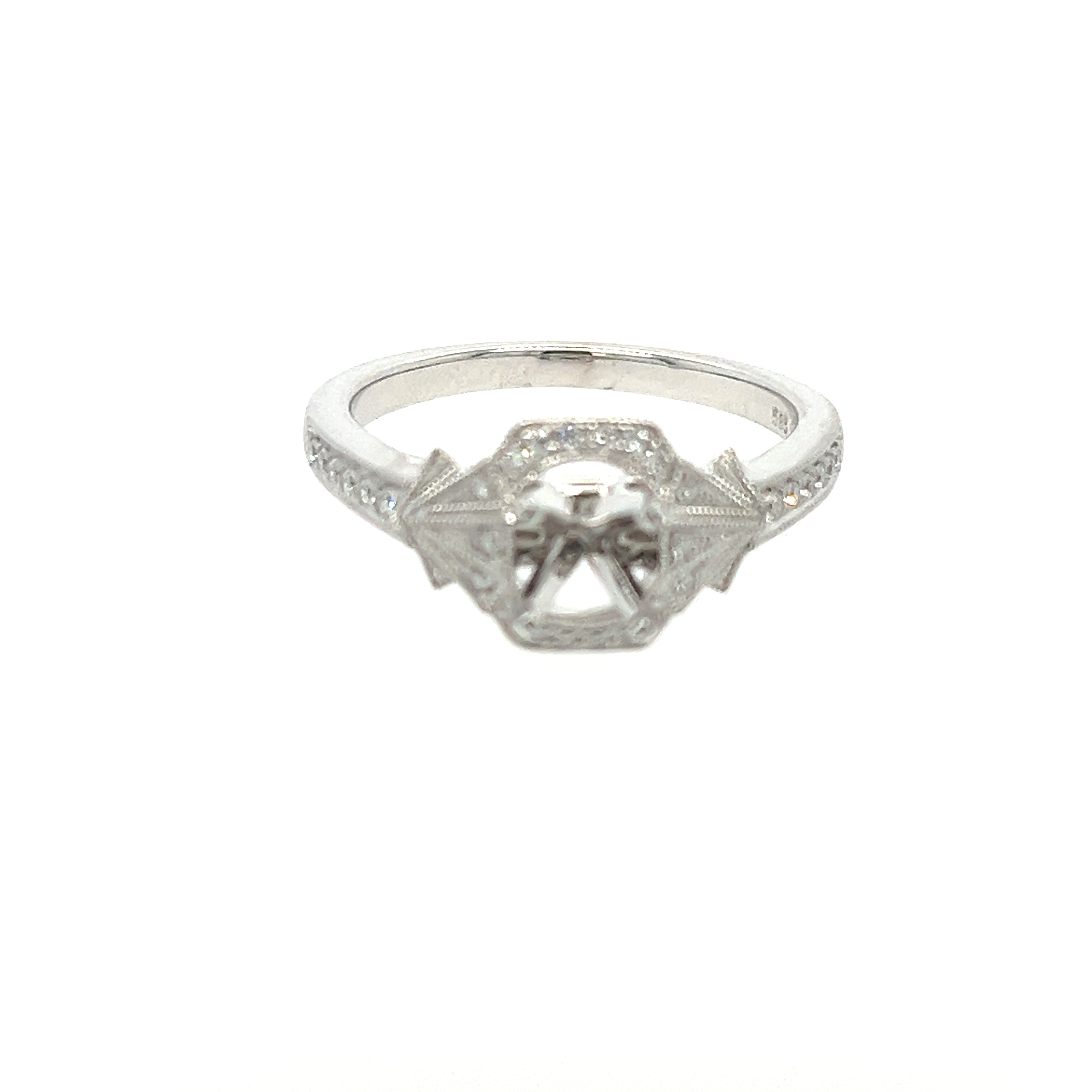 Diamond Semi-Mount Ring