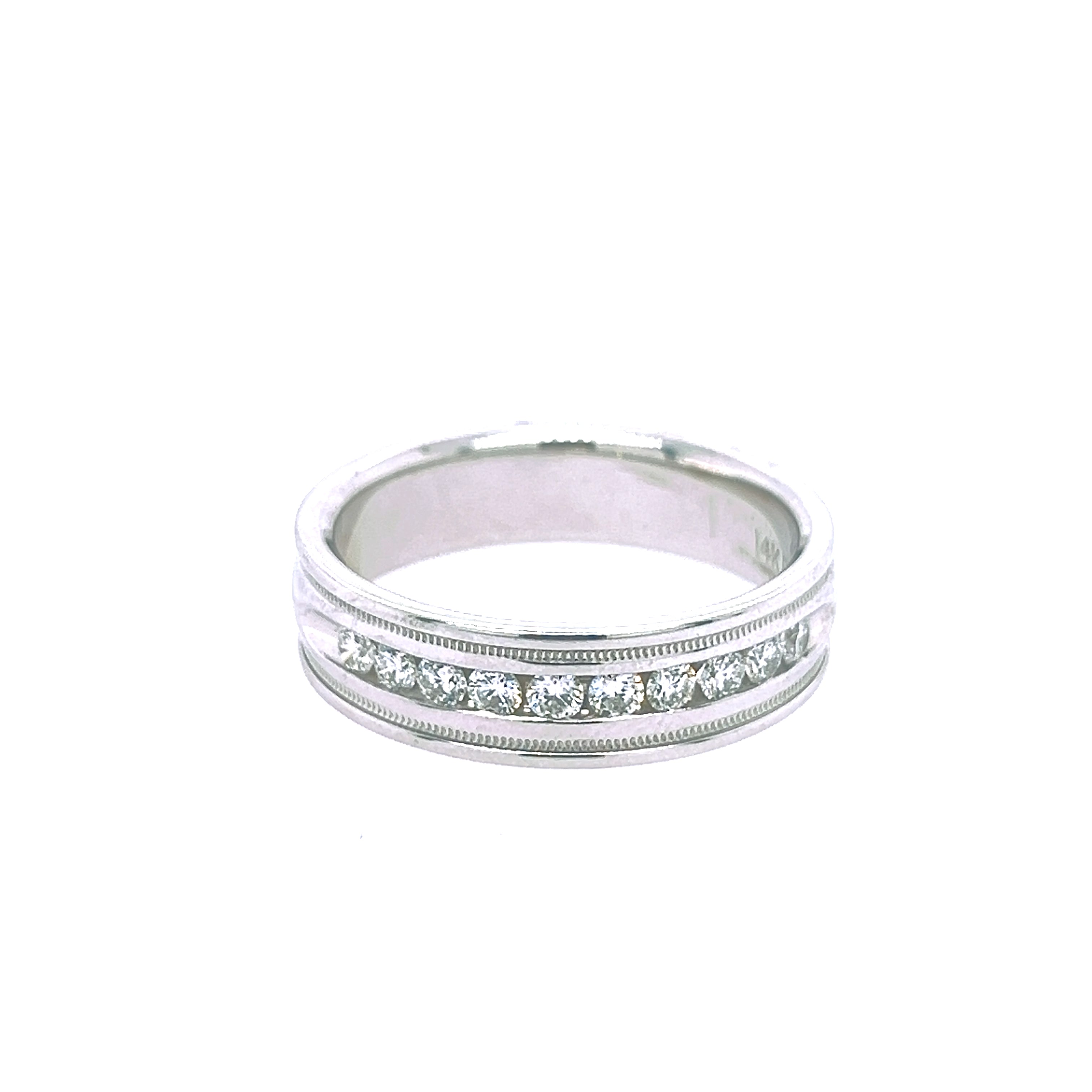 Diamond Wedding Bands - Men'