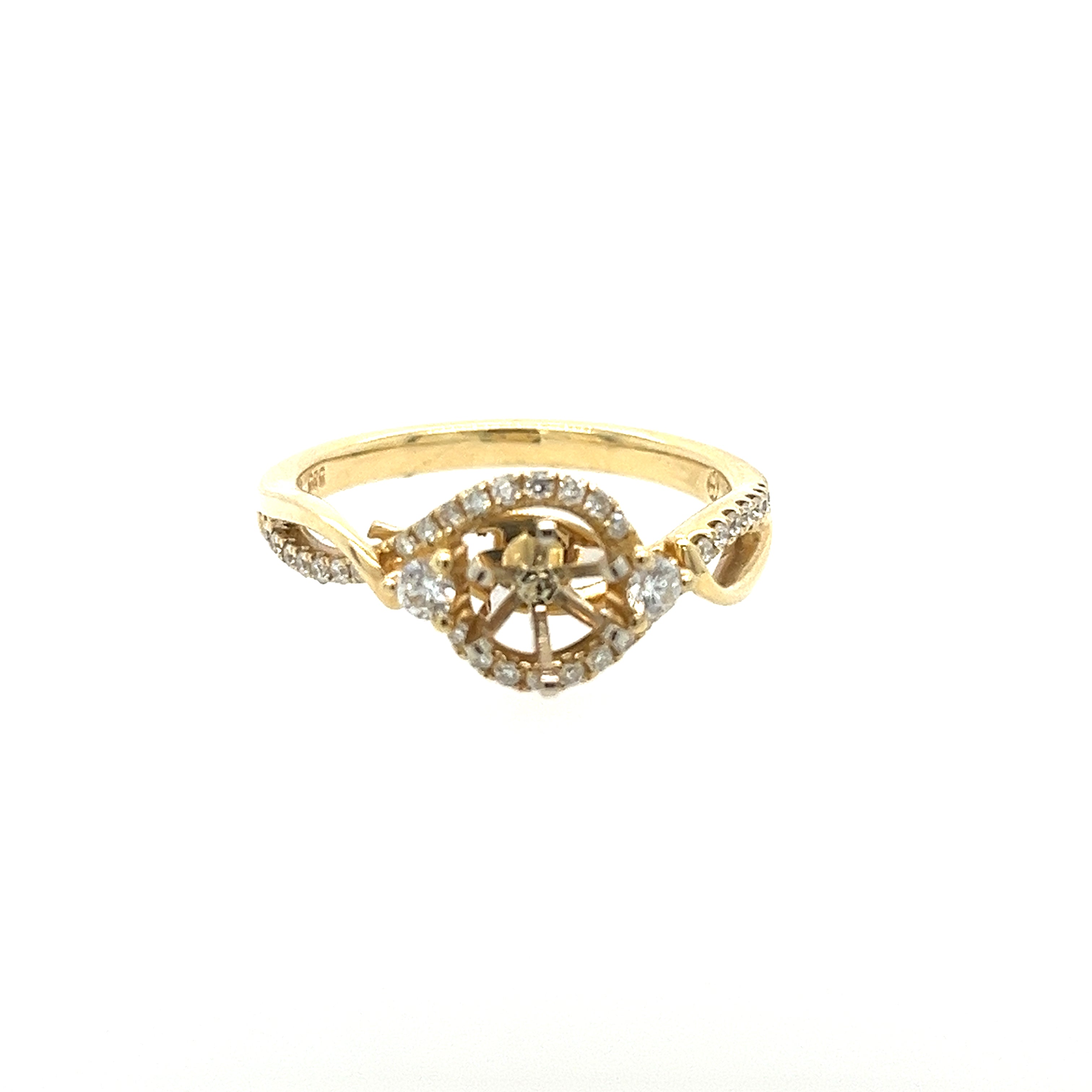 Diamond Semi-Mount Ring