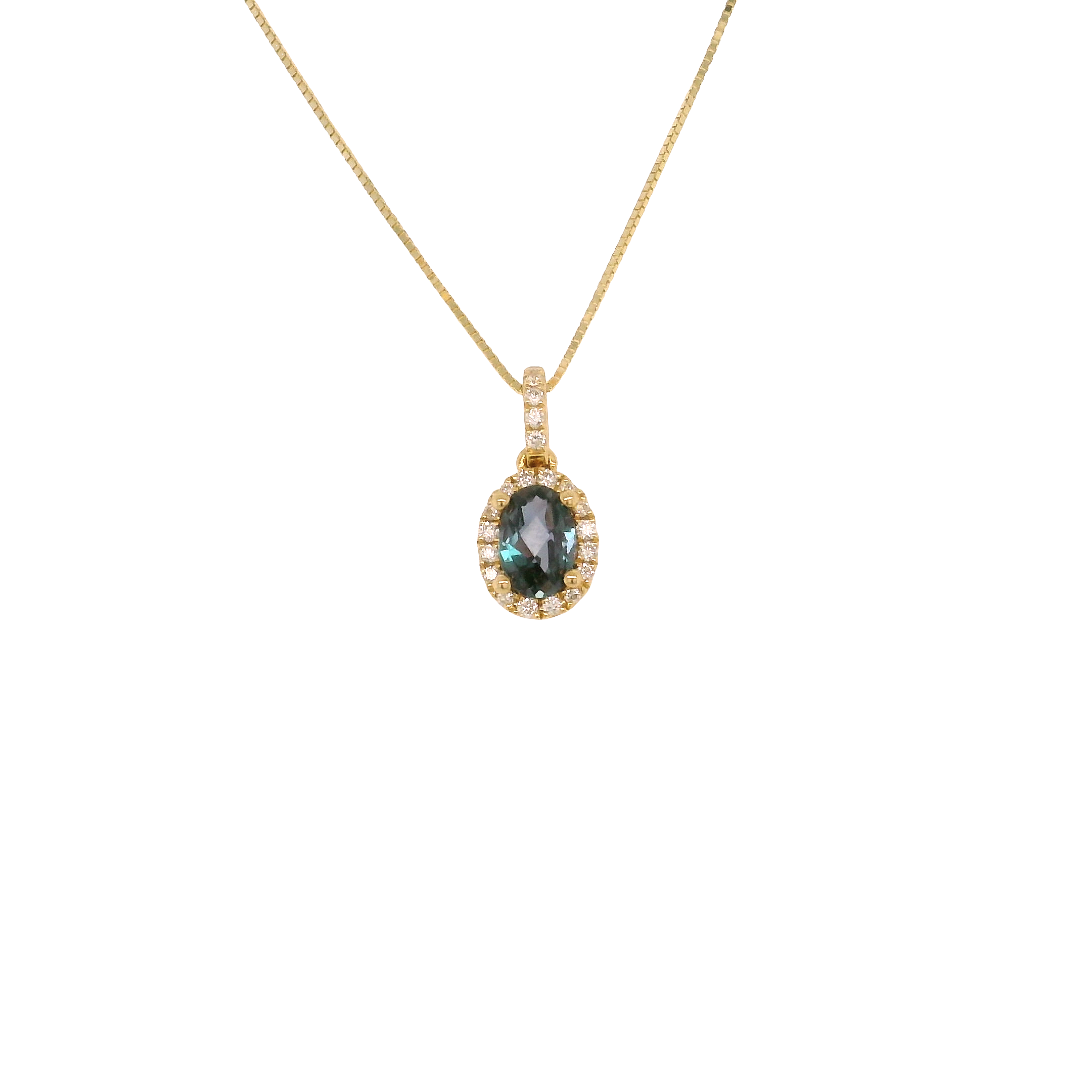 Colored Stone Pendant