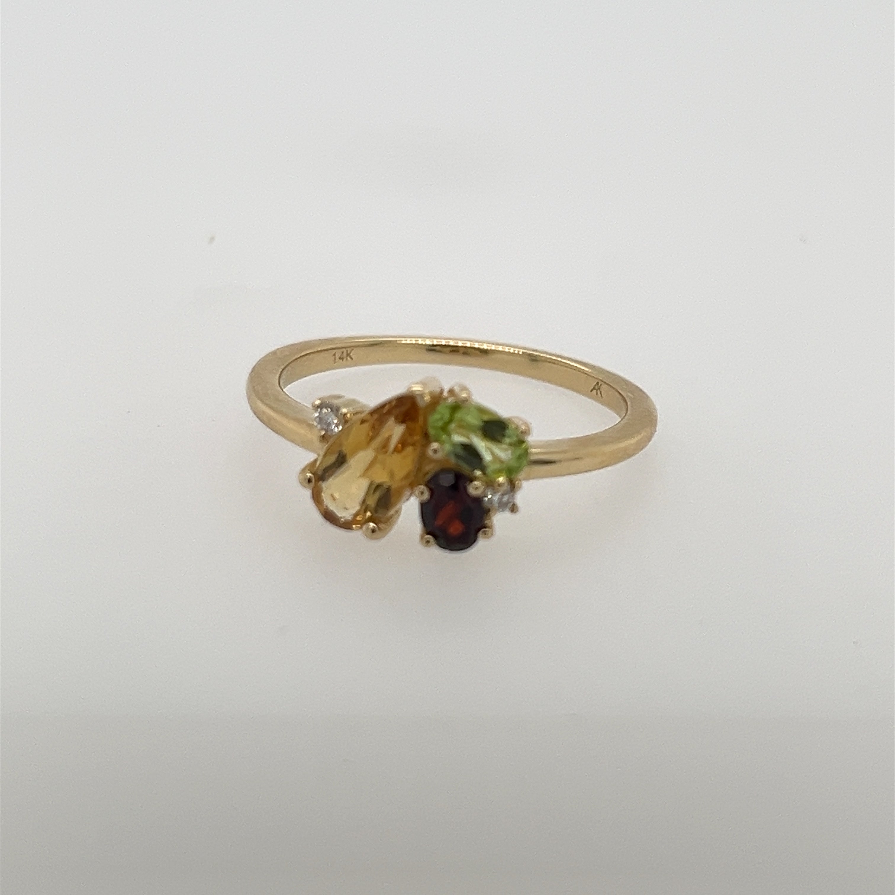 Colored Stone Rings  -  Women'