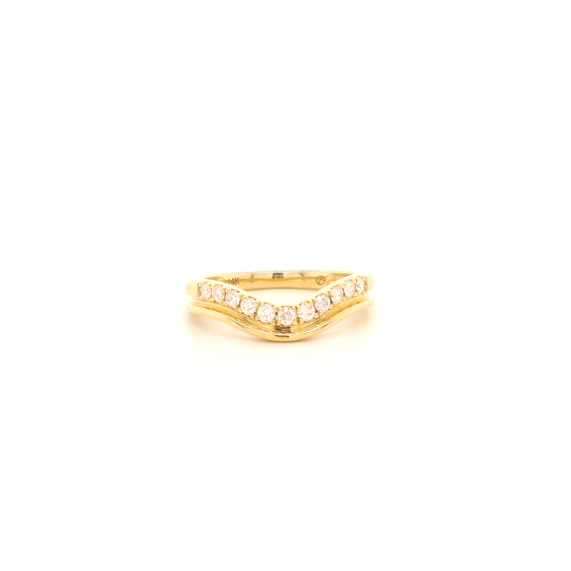 Diamond Wedding Bands  -  Women'