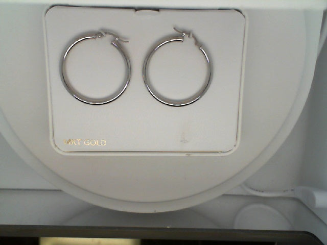 Precious Metal (No Stones) Earring