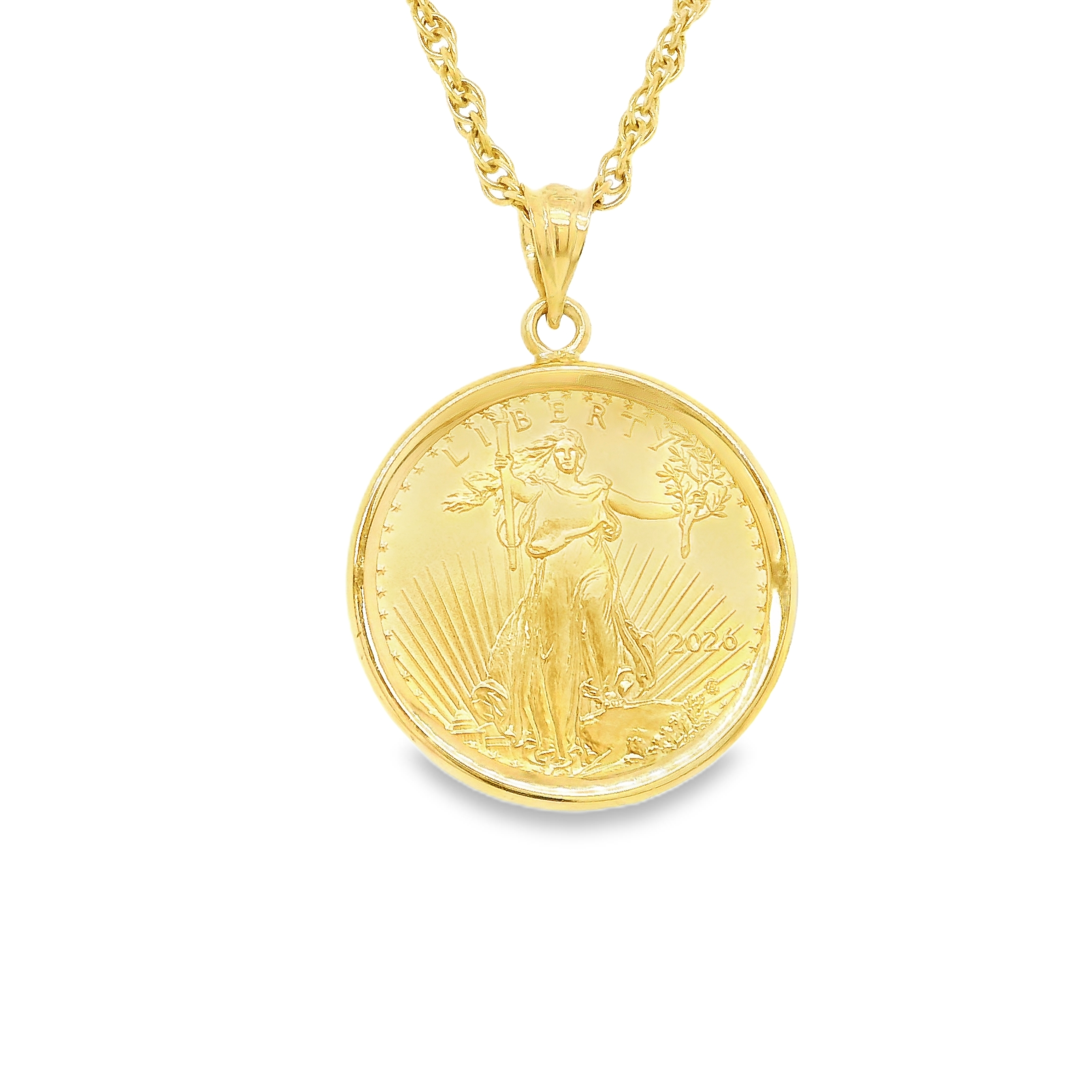 Precious Metal (No Stones) Pendants / Charm