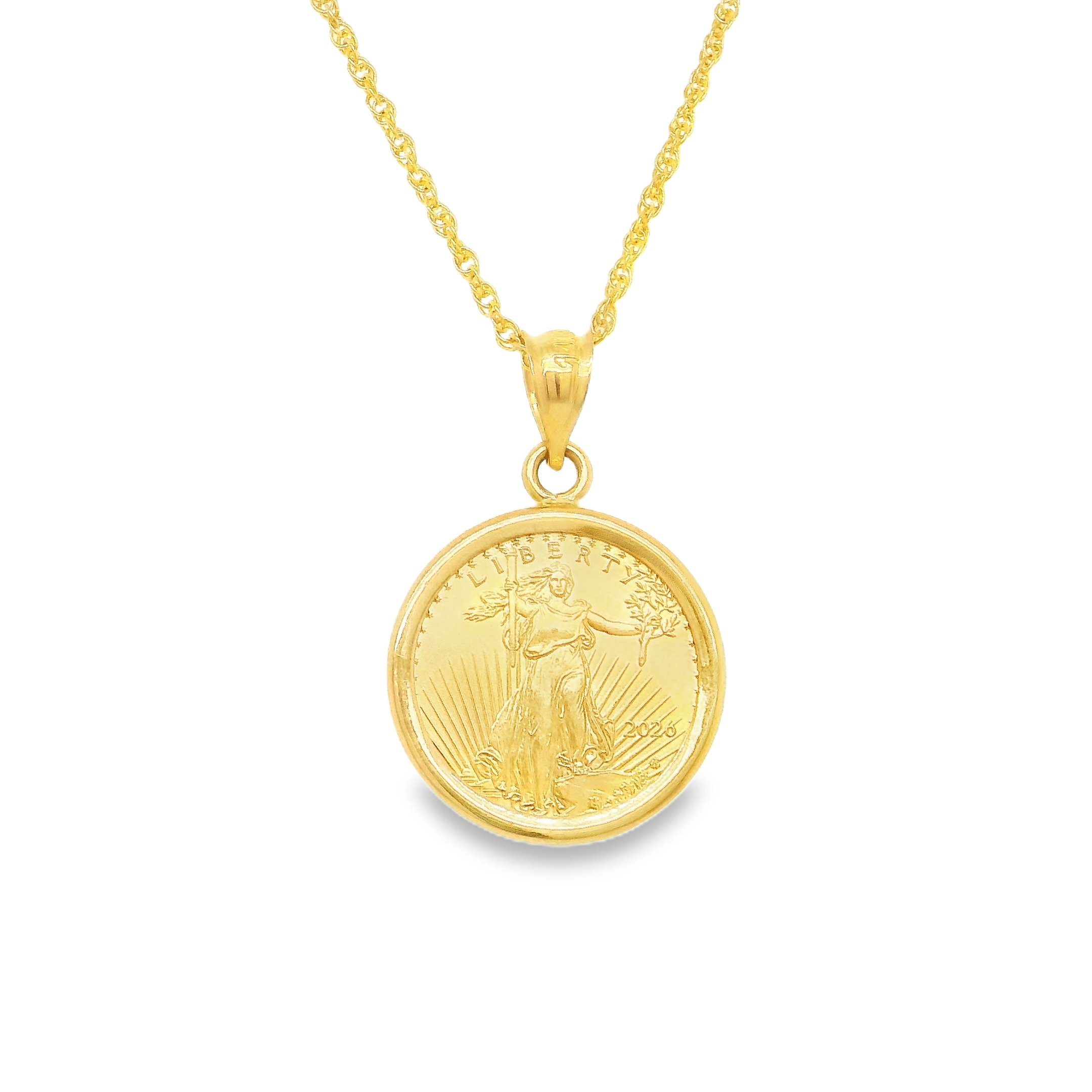 Precious Metal (No Stones) Pendants / Charm