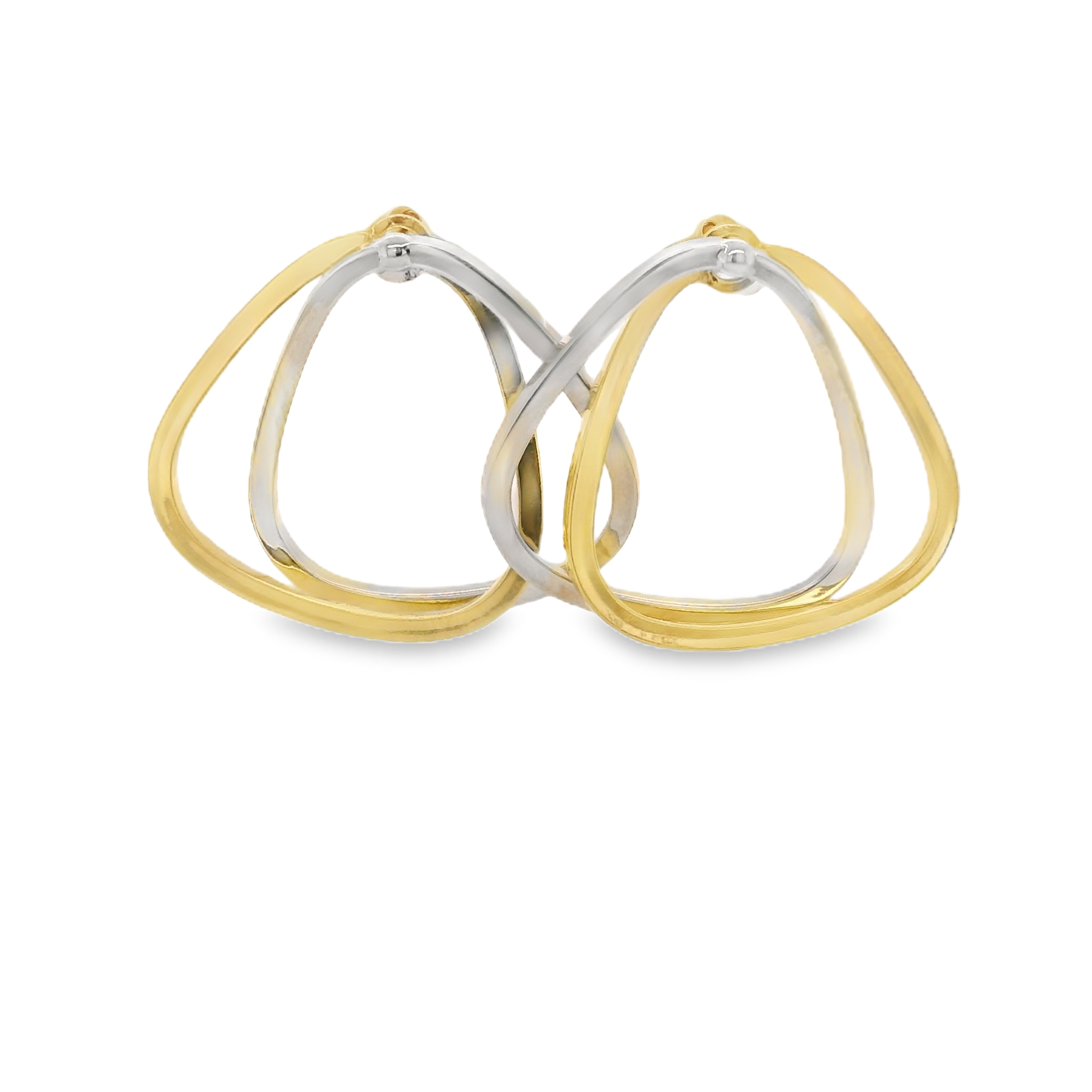 Precious Metal (No Stones) Earring