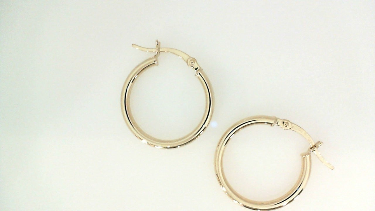 Precious Metal (No Stones) Earring