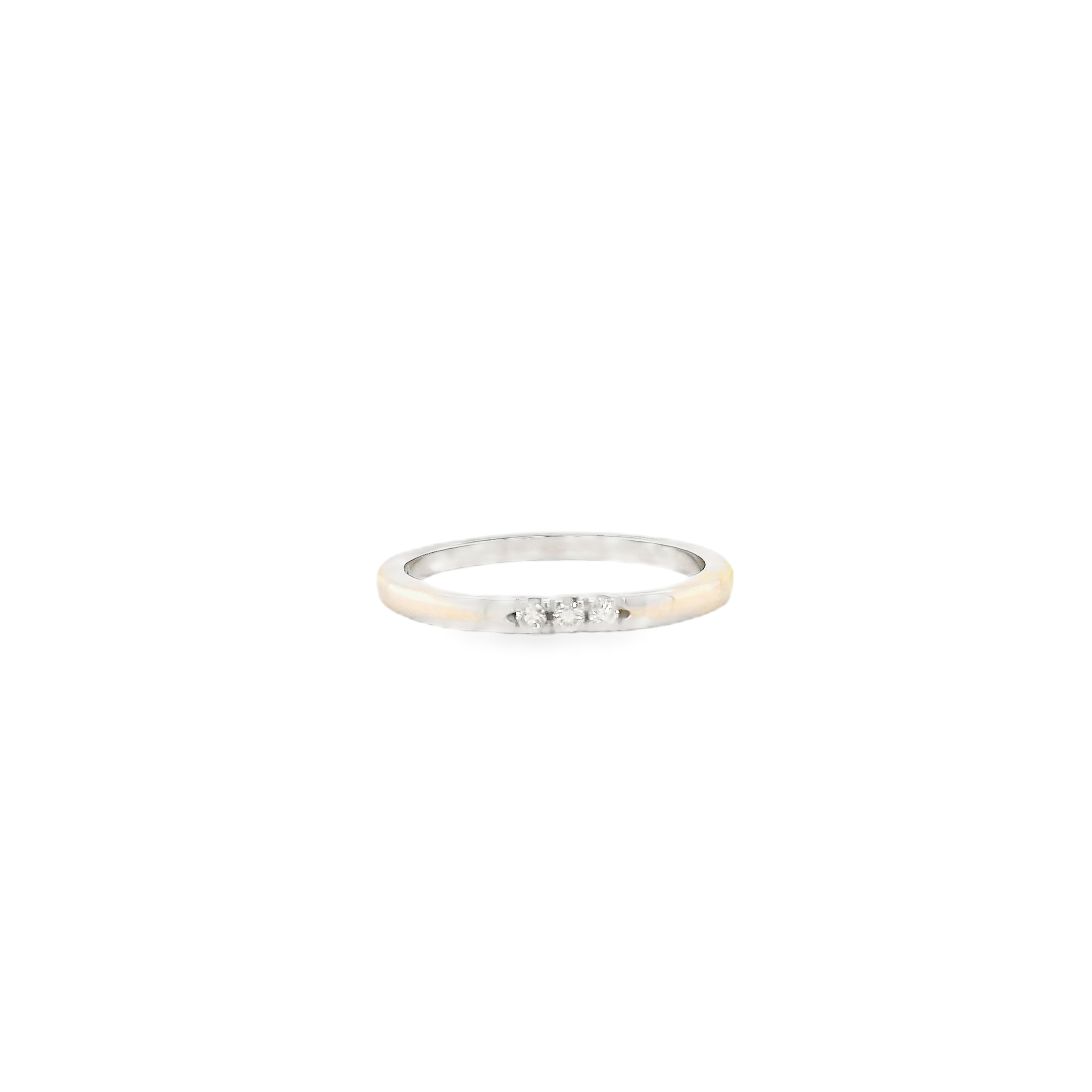 Precious Metal (No Stones) Wedding Bands  -  Women'