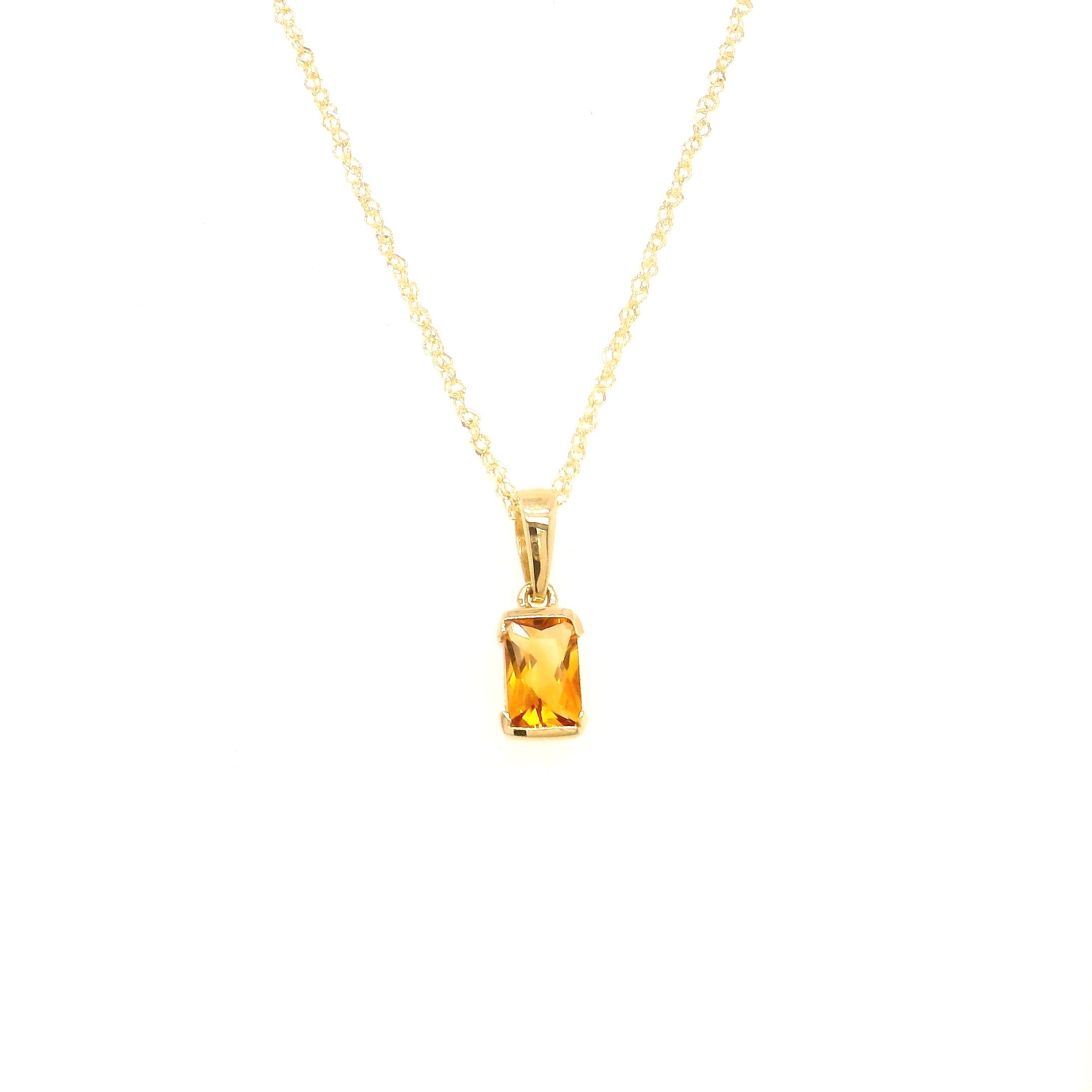 Colored Stone Pendant