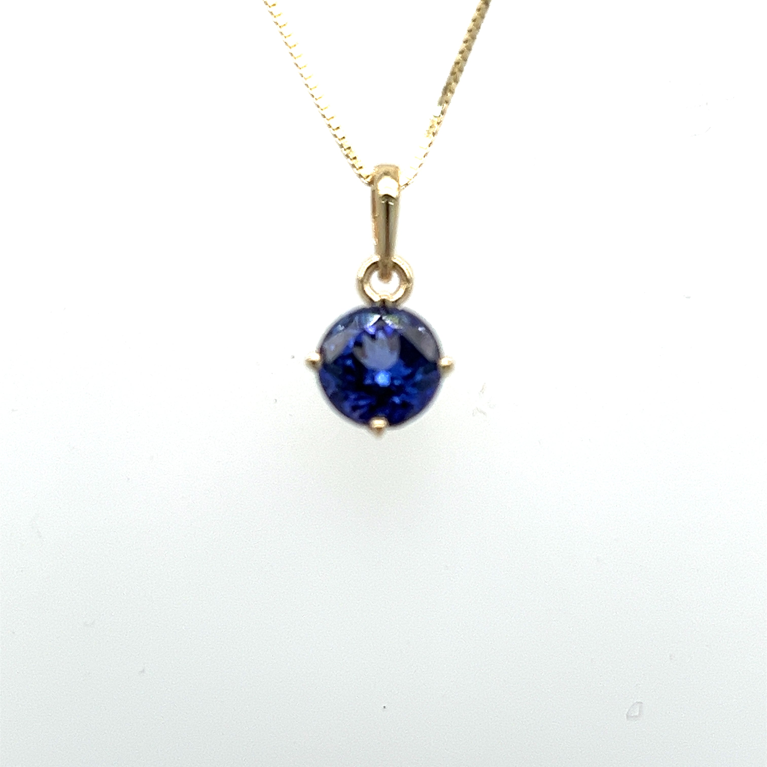 Colored Stone Pendant