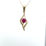 Colored Stone Pendant