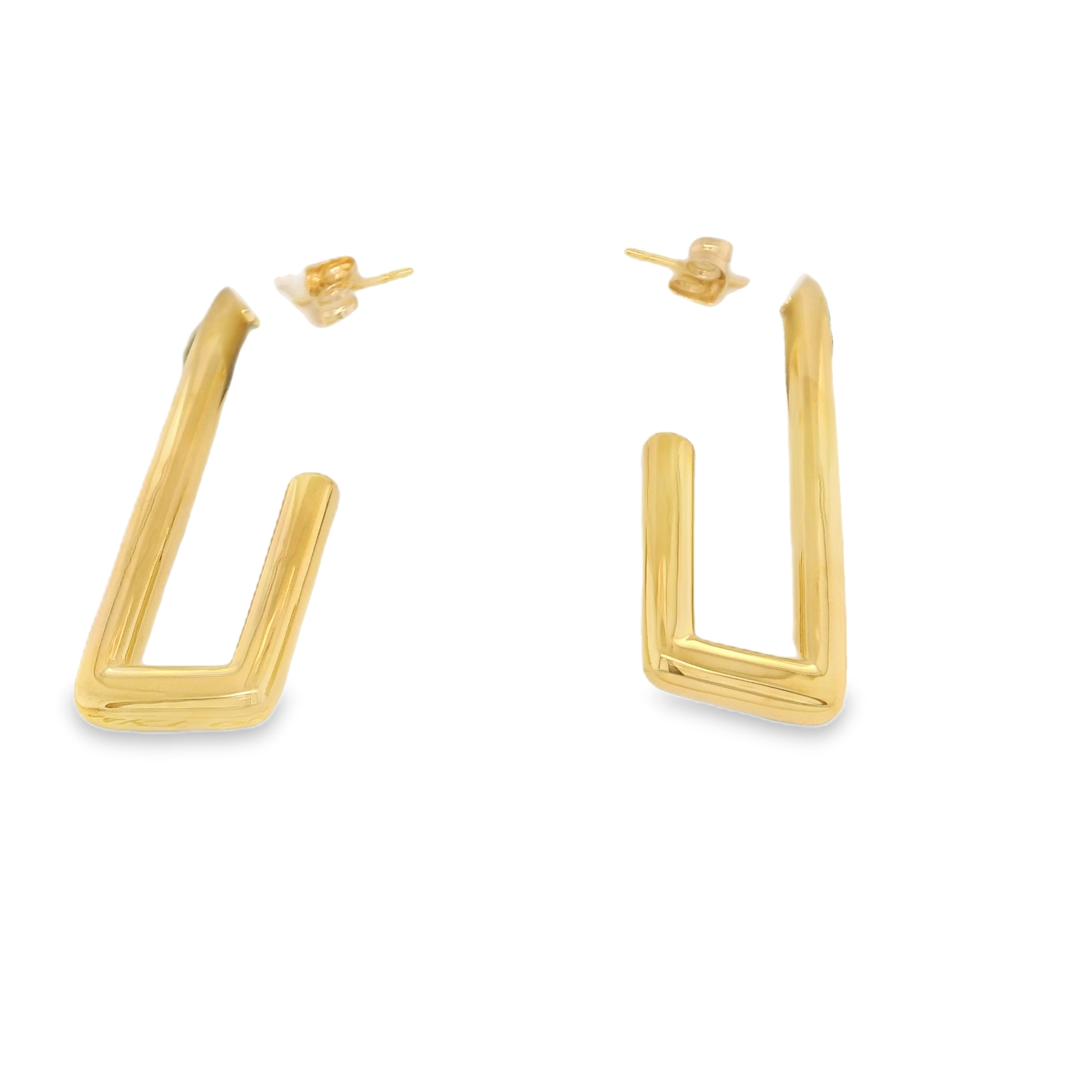 Precious Metal (No Stones) Earring