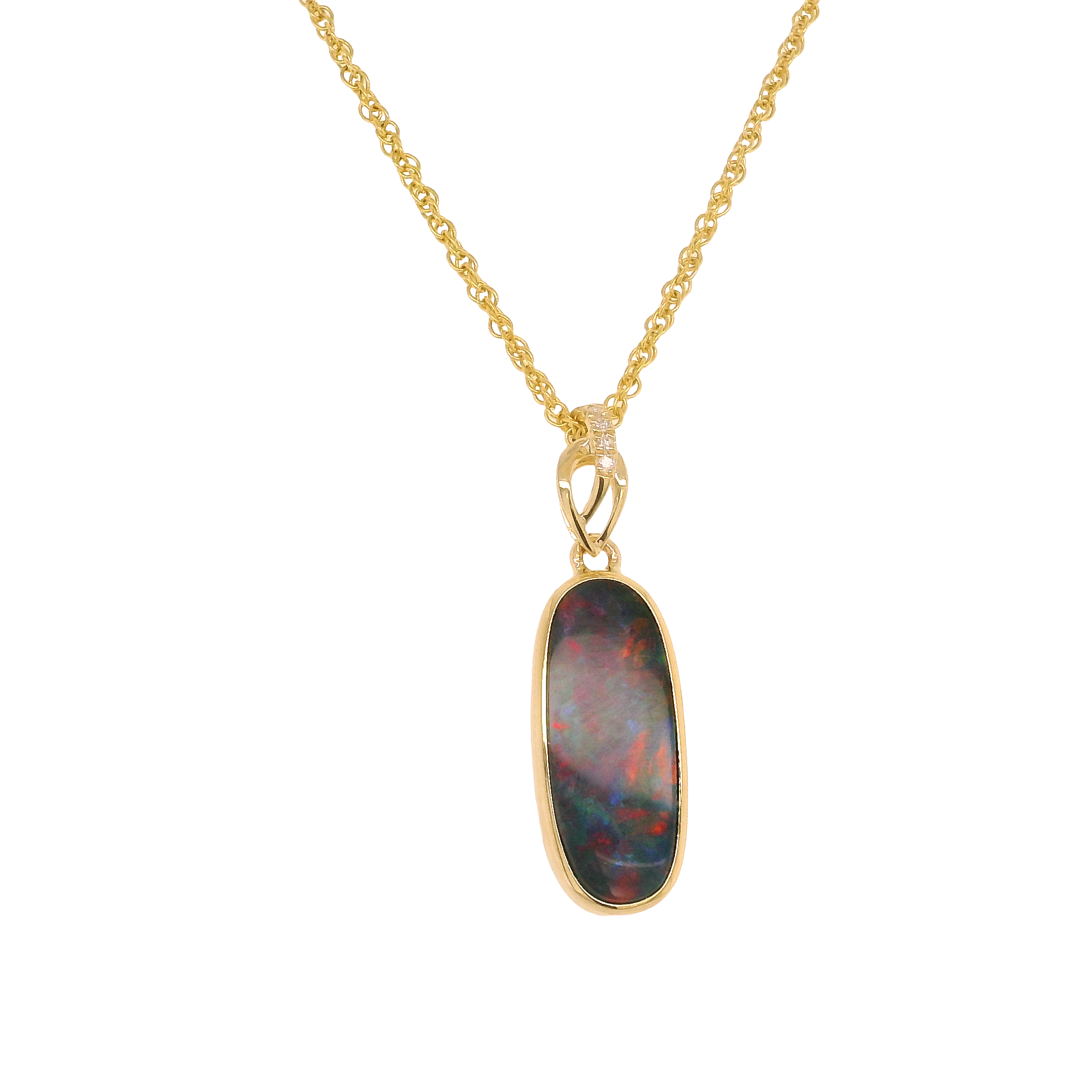 Colored Stone Pendant