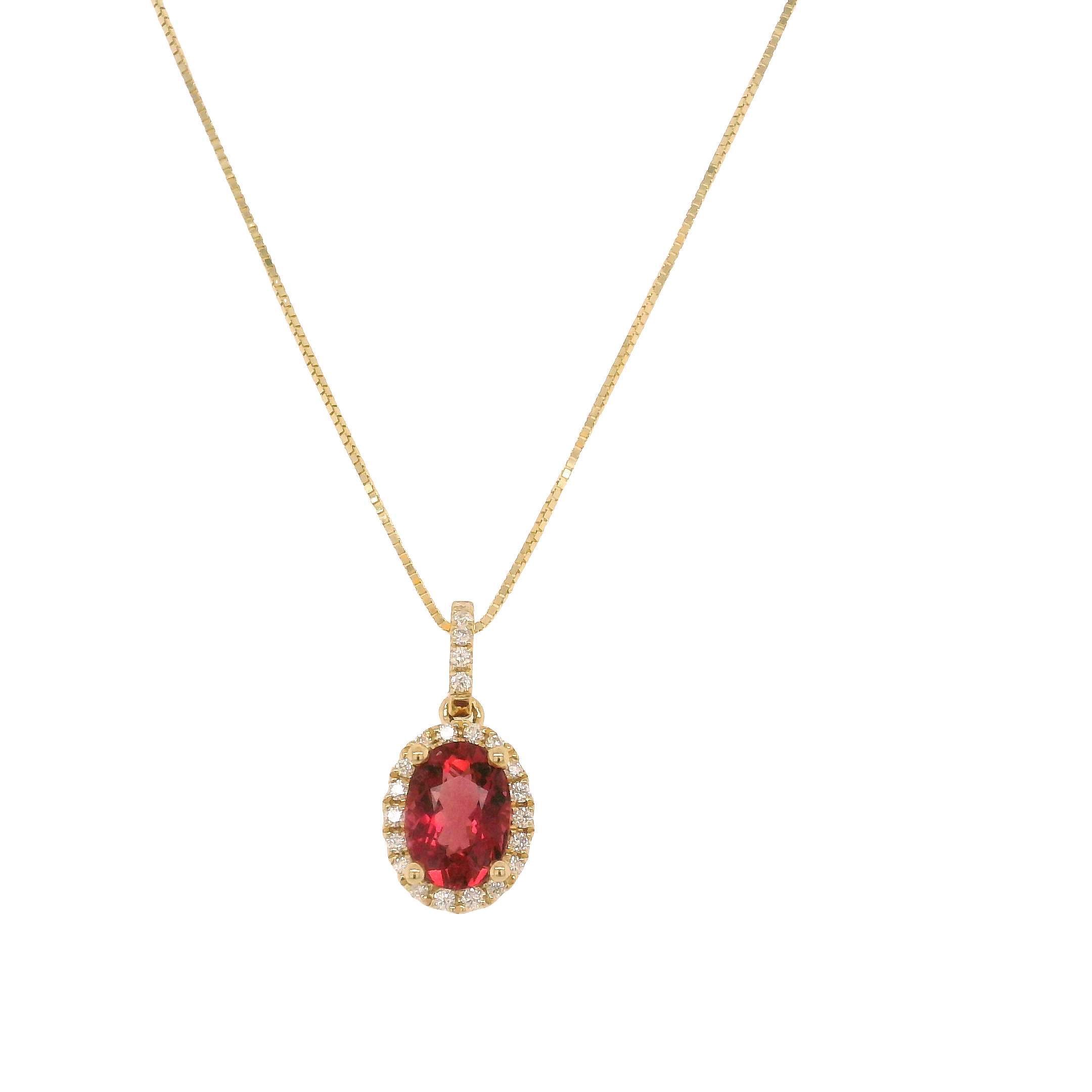 Colored Stone Pendant