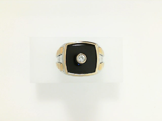 Colored Stone Rings  -  Men'