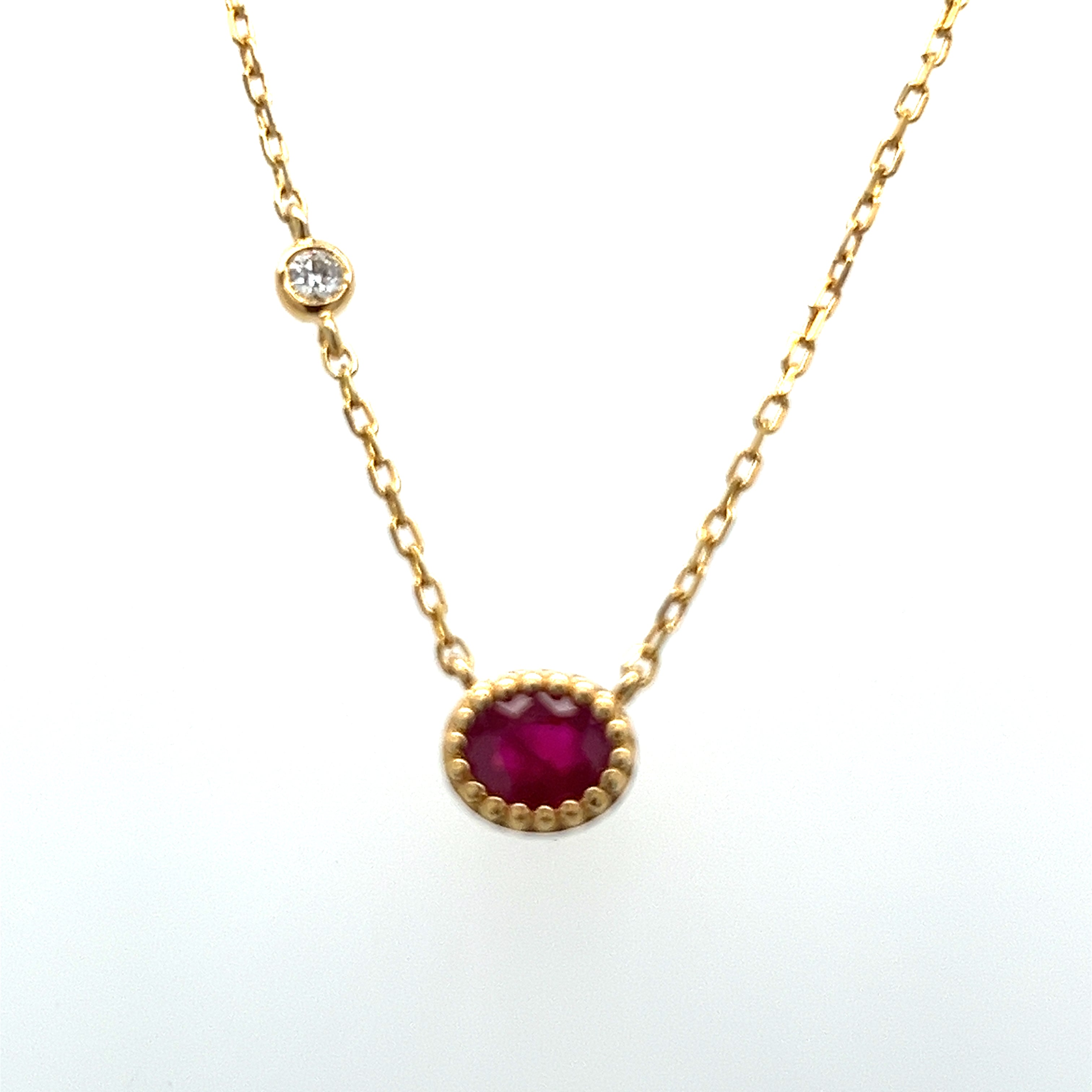 Colored Stone Pendant